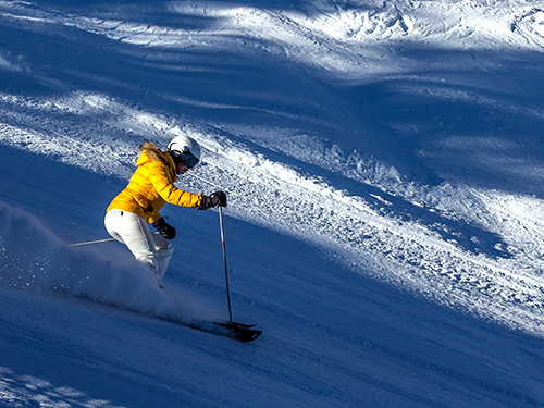 cours de ski privés à chamonix, moniteur de ski privé